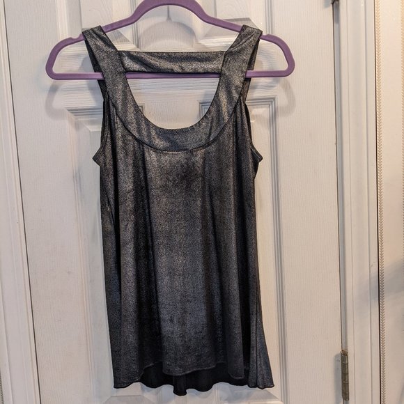 Swing Metallic Black Top Size Large - Picture 1 of 4